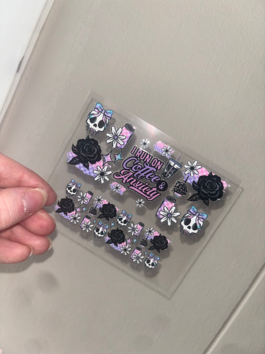 Run On Coffee & Anxiety Mini Wrap