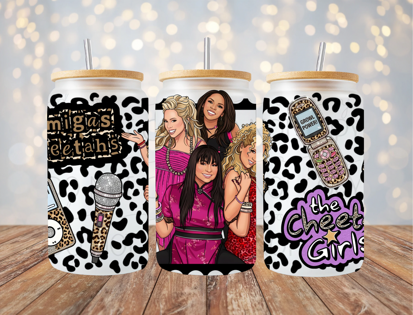 Cheetah 16 Oz Wrap