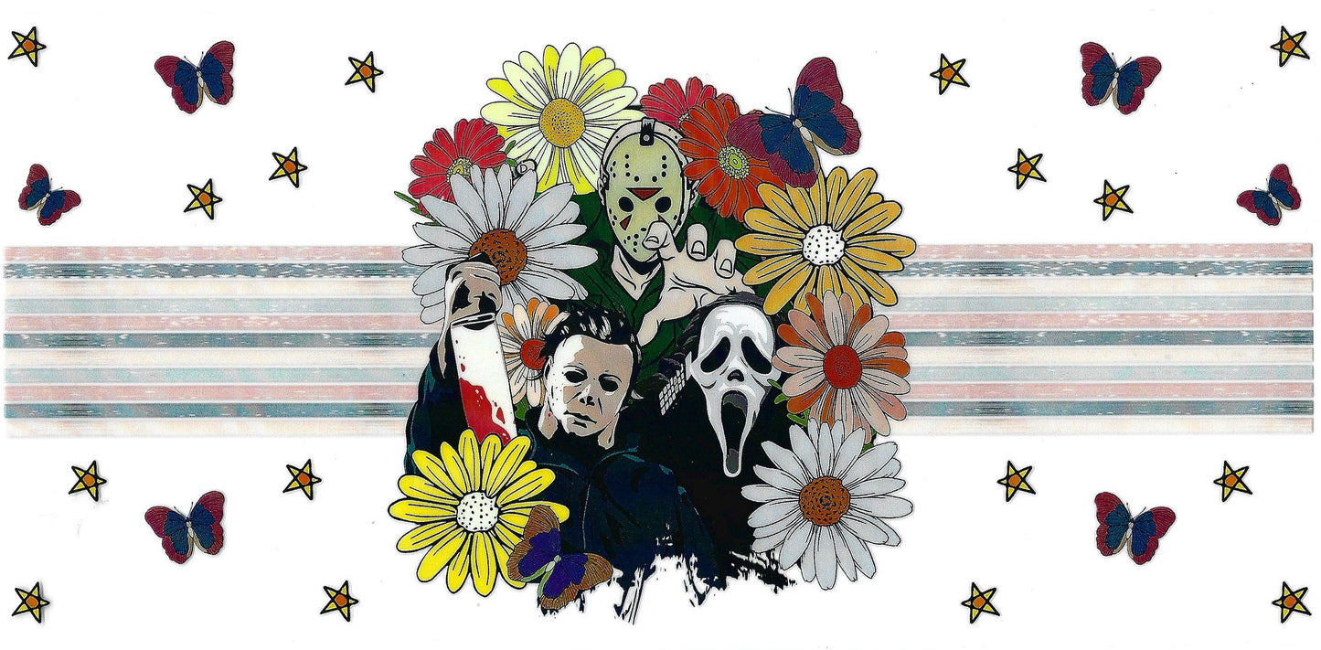 Floral Horror 16 oz