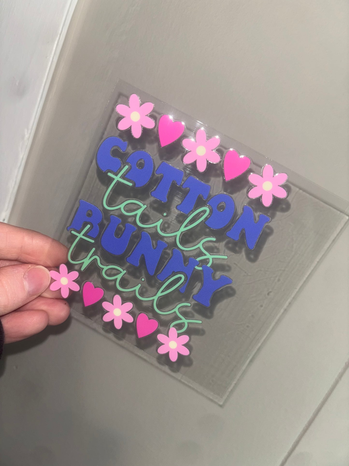 Cotton Tails Decal