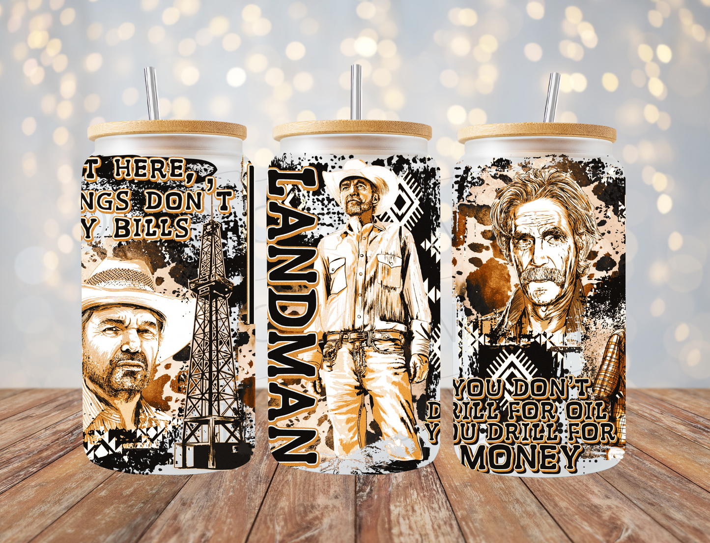 Oil Show 16 Oz Wrap