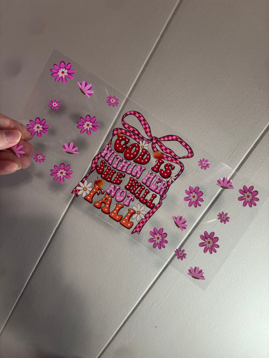 She Will Not Fail 16 oz Wrap