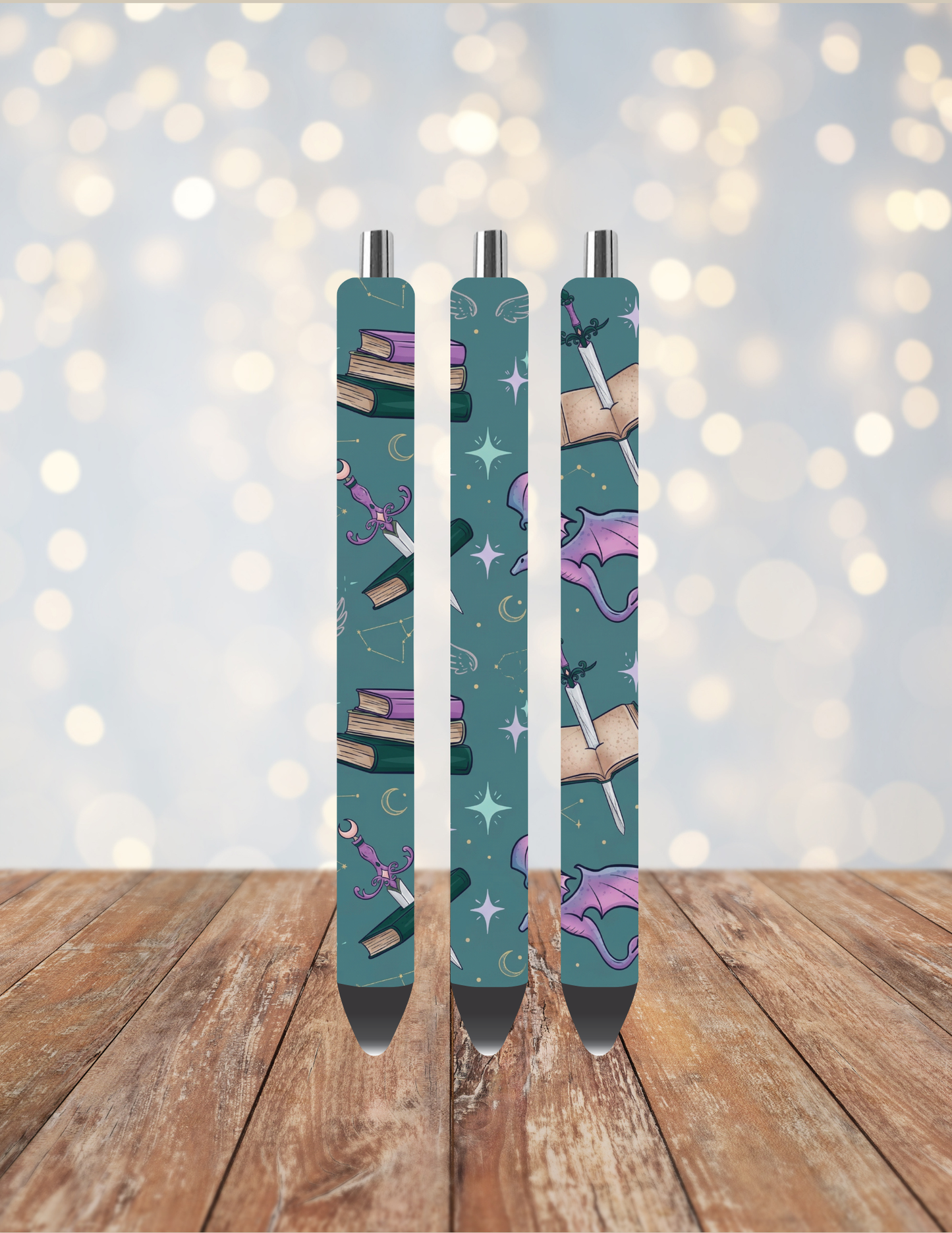 Dragon Book Pen Wrap