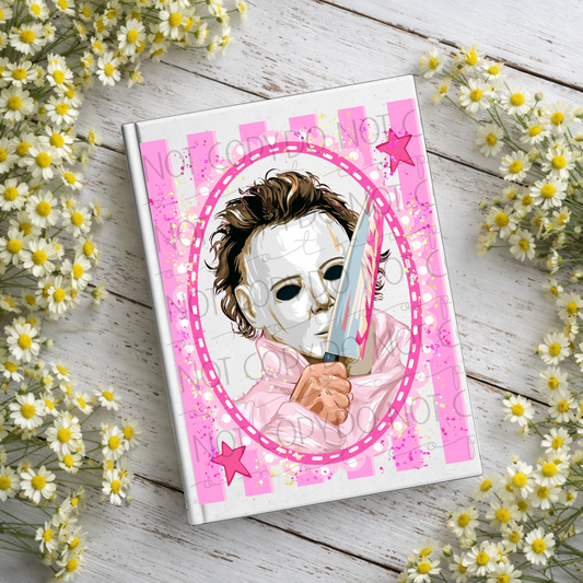Boogeyman Horror Guy Notebook Decal