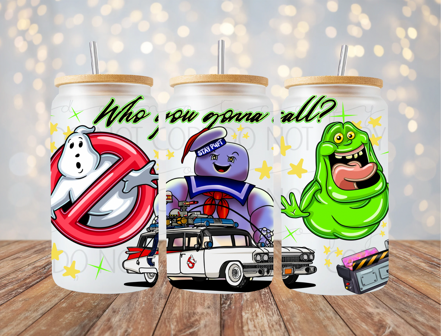 Who You Gonna Call 16 Oz Wrap