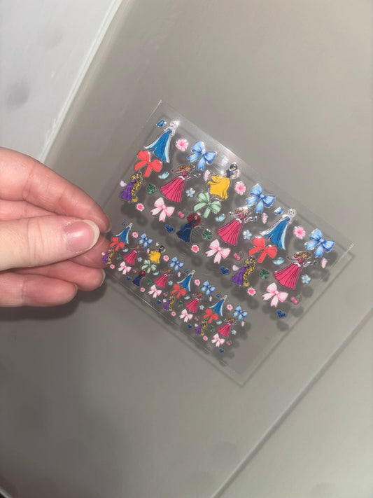 Princesses & Bows Mini Wrap