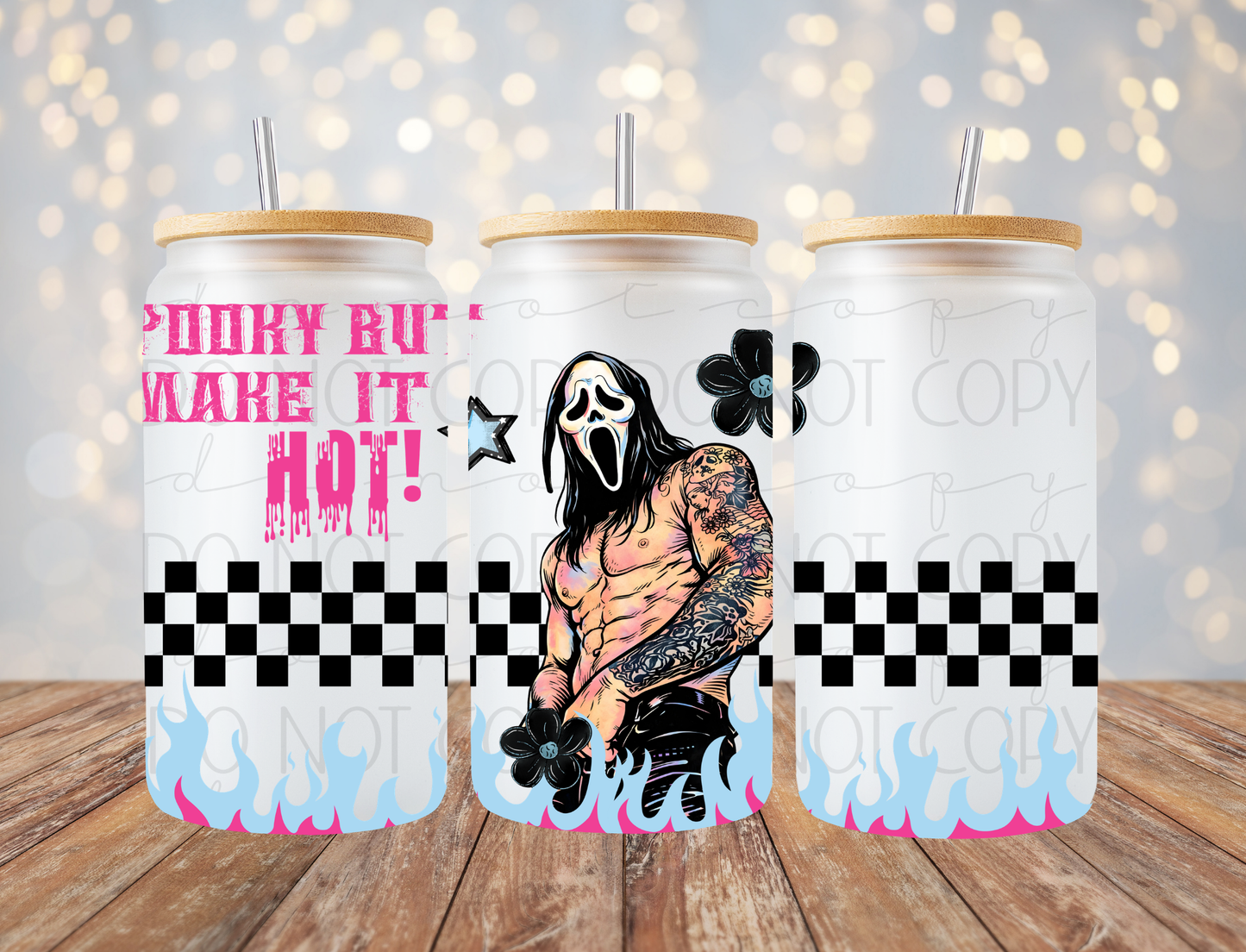 Spooky But 16 Oz Wrap