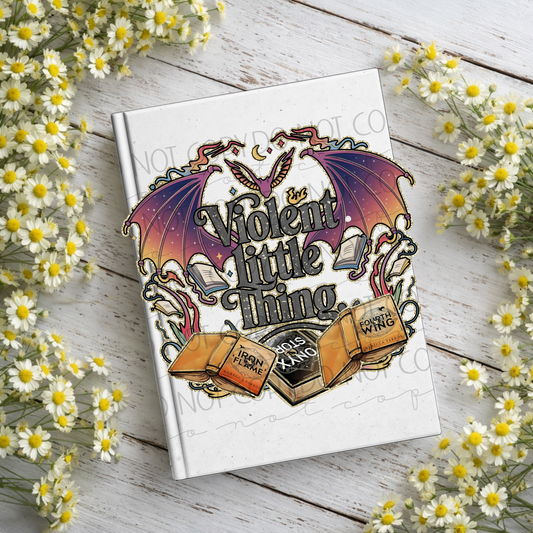 Violent Little Thing Notebook Decal