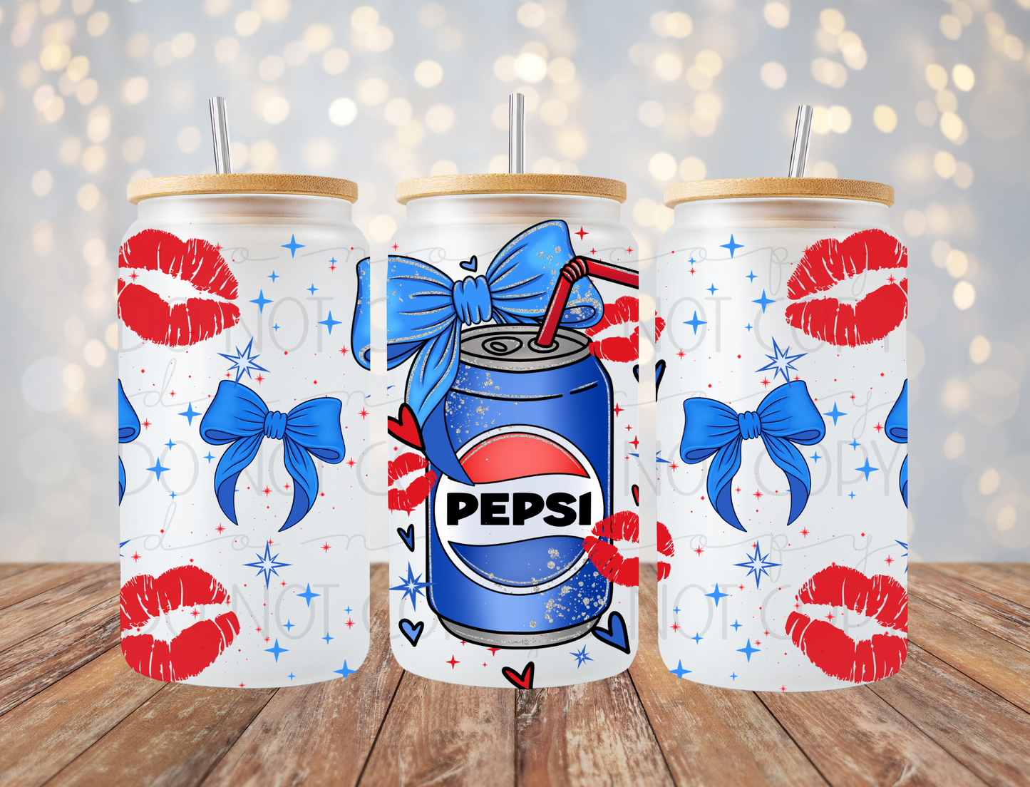 Blue Soda 16 Oz Wrap