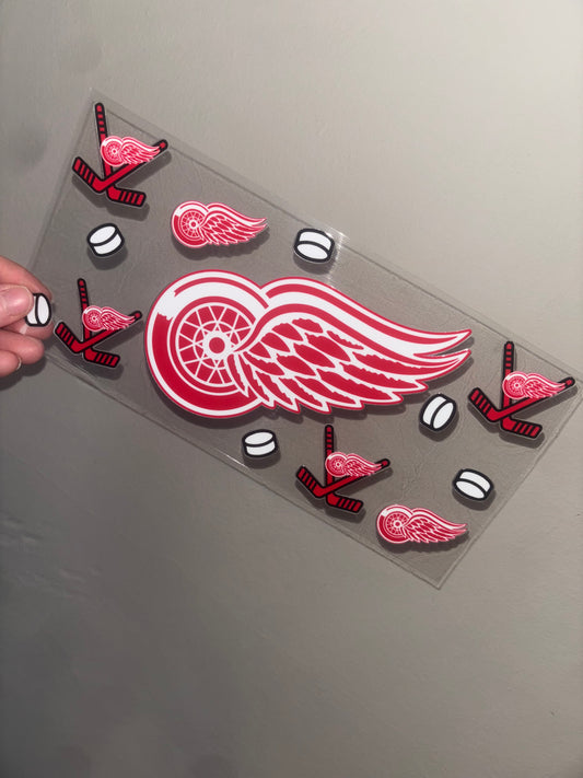 Detroit Hockey Team 16 oz