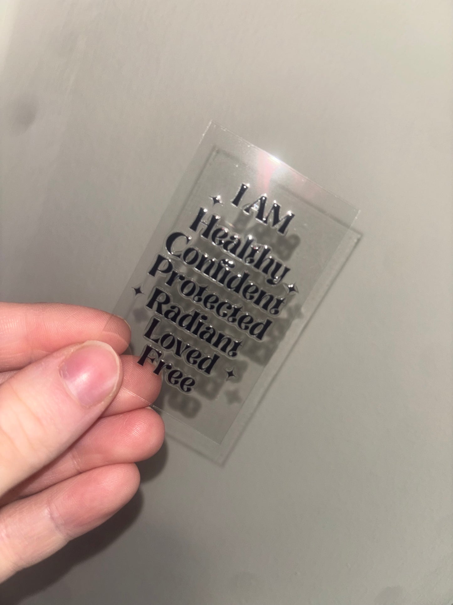 I Am Keychain Wrap