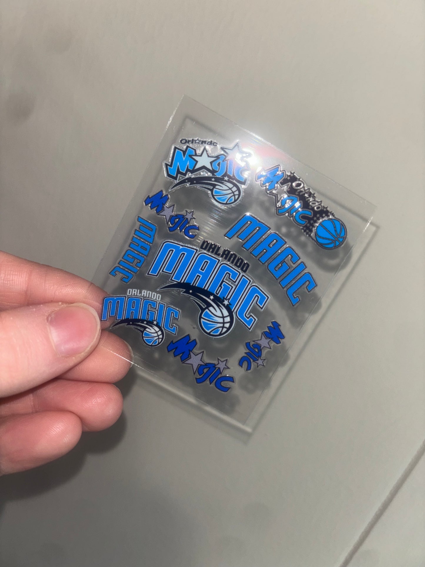 Orlando Basketball Spray Decal