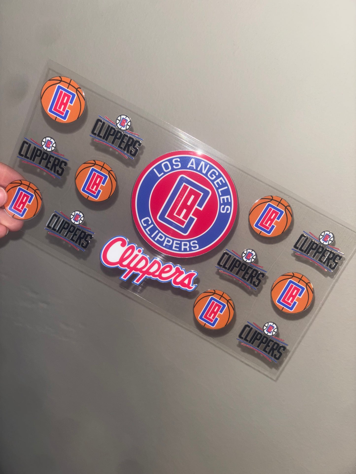 Los Angeles Basketball 16 oz
