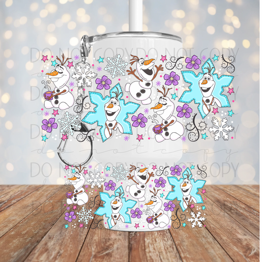 Snowman Sidekick Mini Wrap