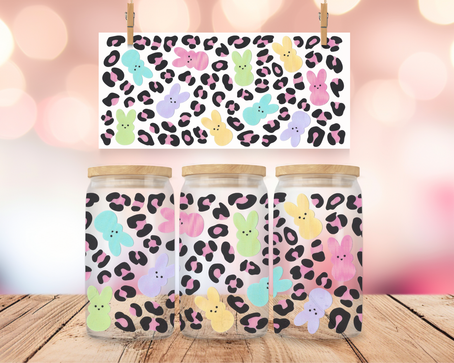 Easter Bunnies 16 oz Wrap