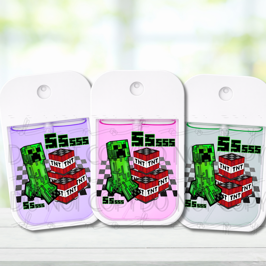 Mine Game Spray Decal