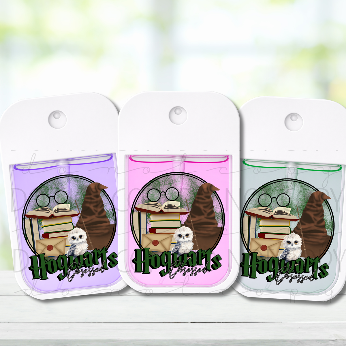 Green Wizard House Spray Decal