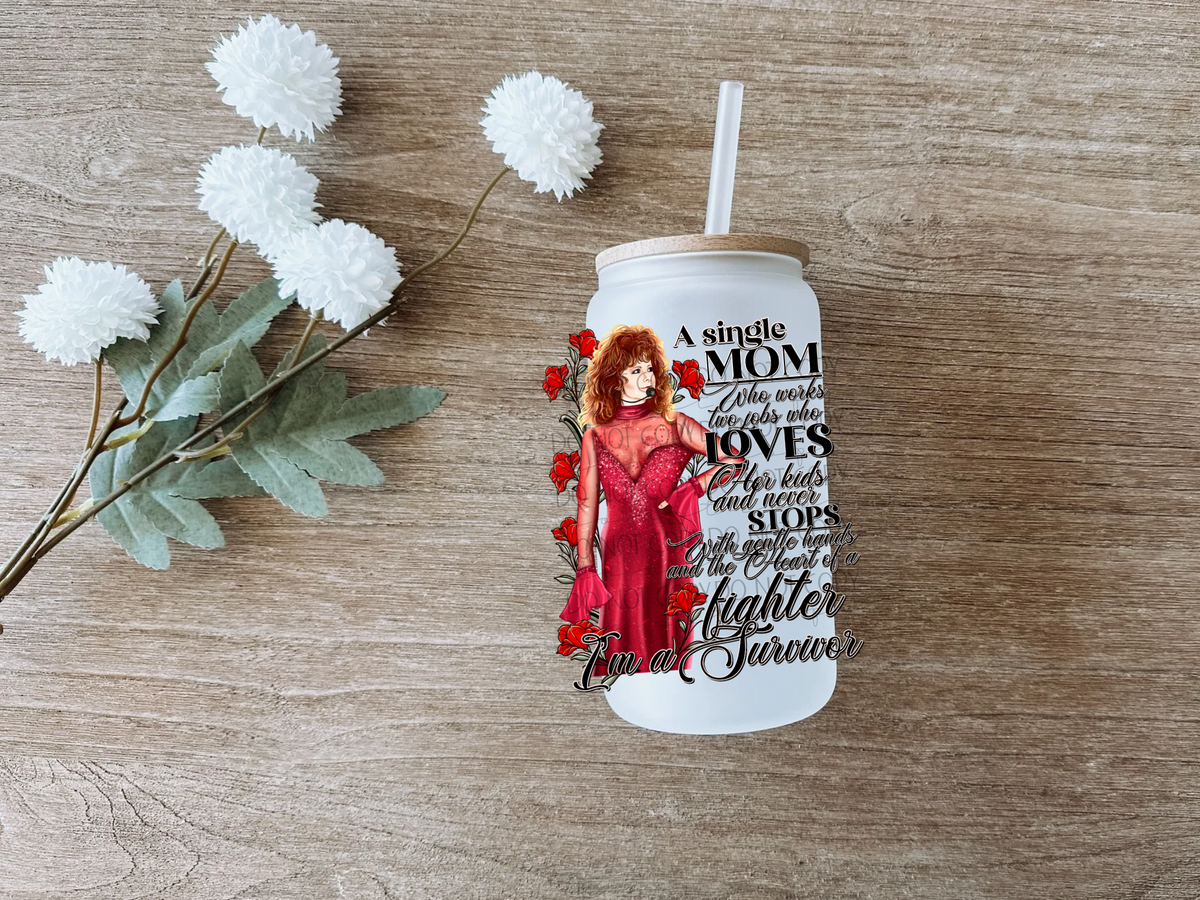 A Single Mom Decal