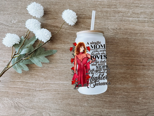 A Single Mom Decal
