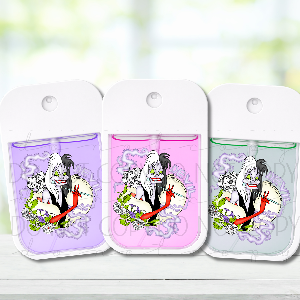 Dog Villain Spray Decal