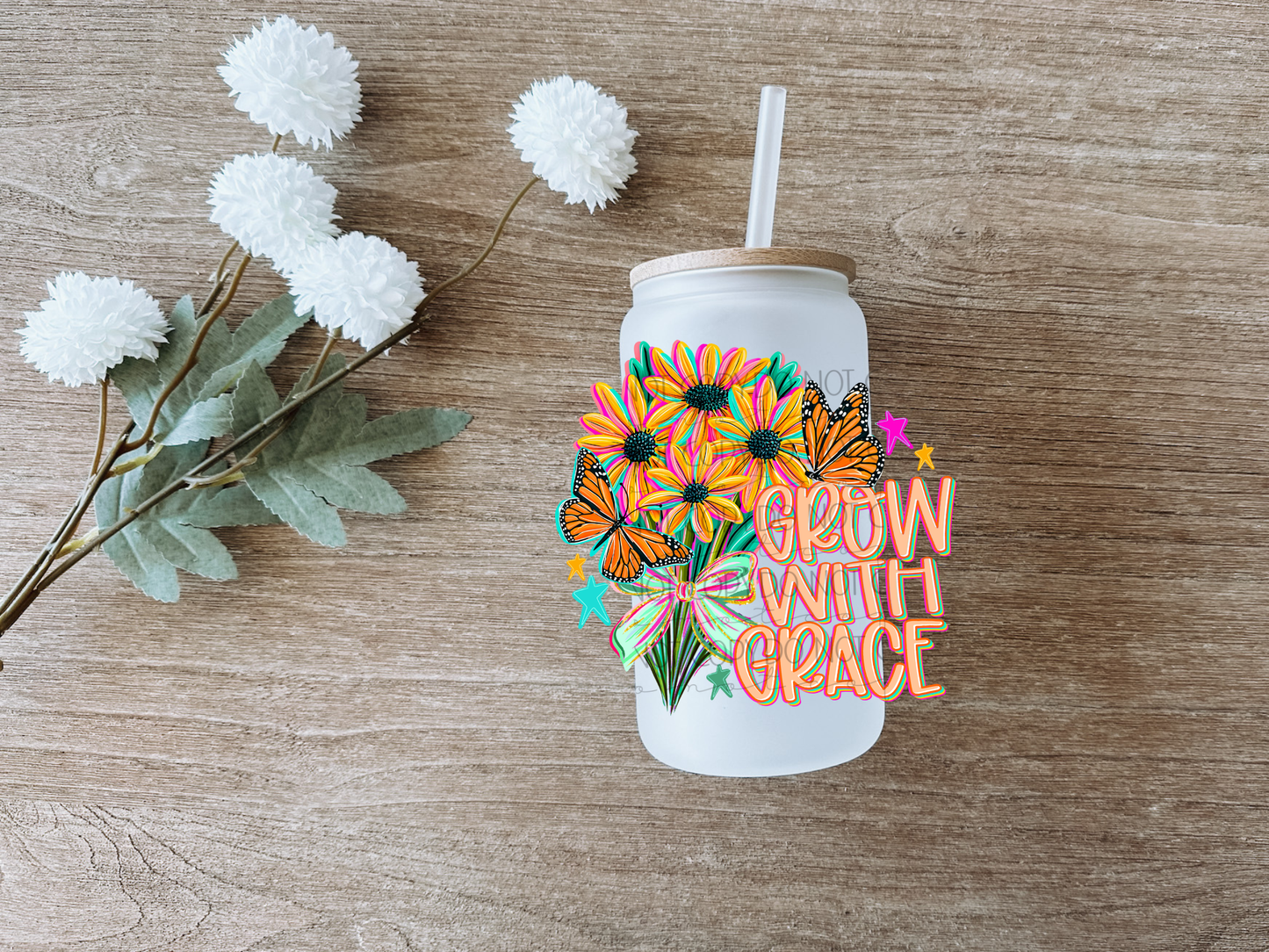 Grow With Grace Decal