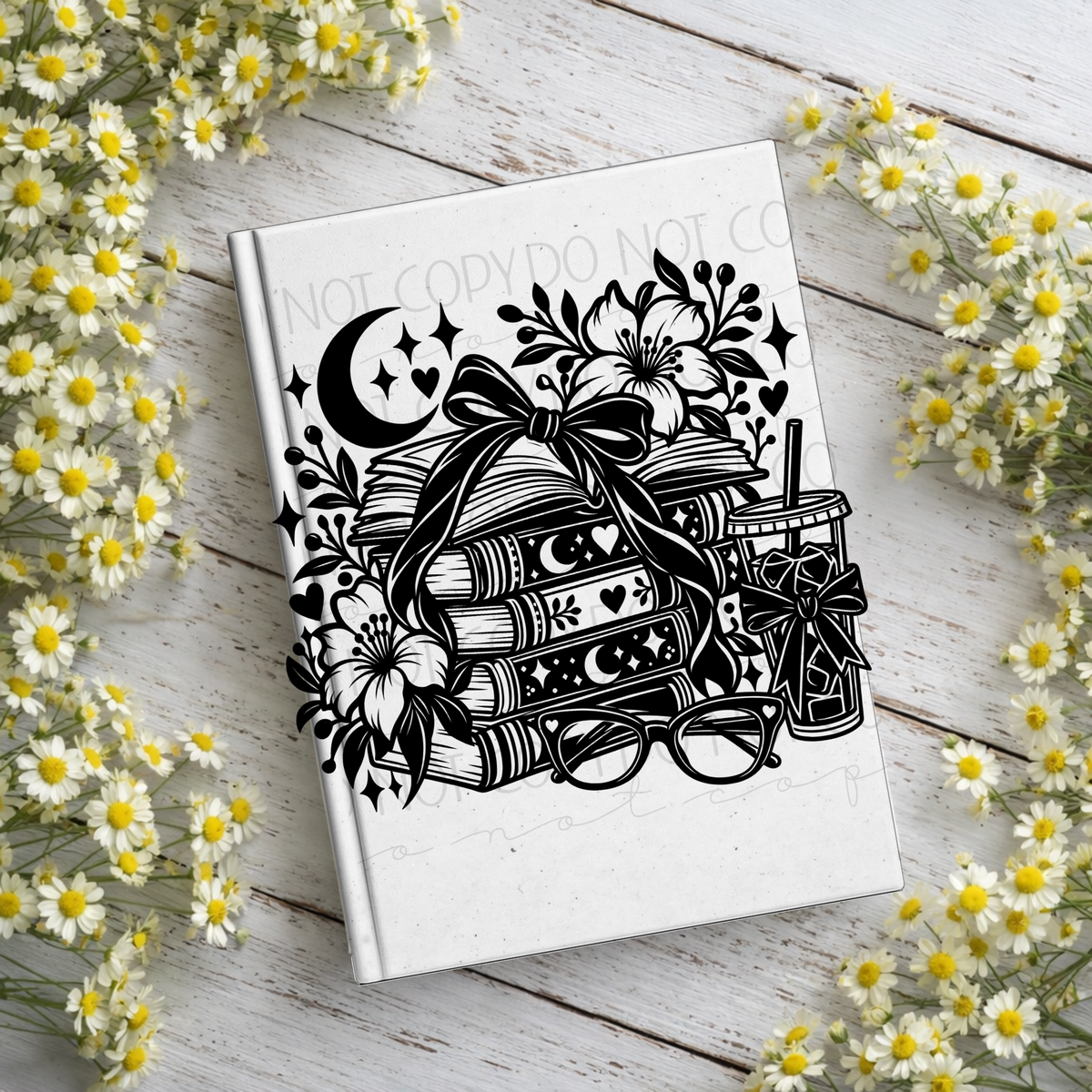 Moon Books Notebook Decal