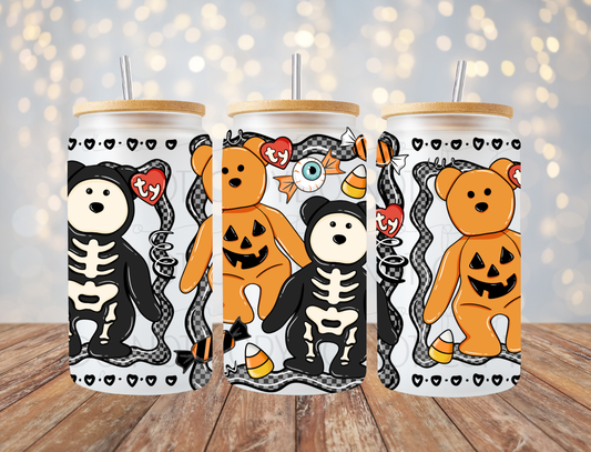 Halloween Bears 16 Oz Wrap