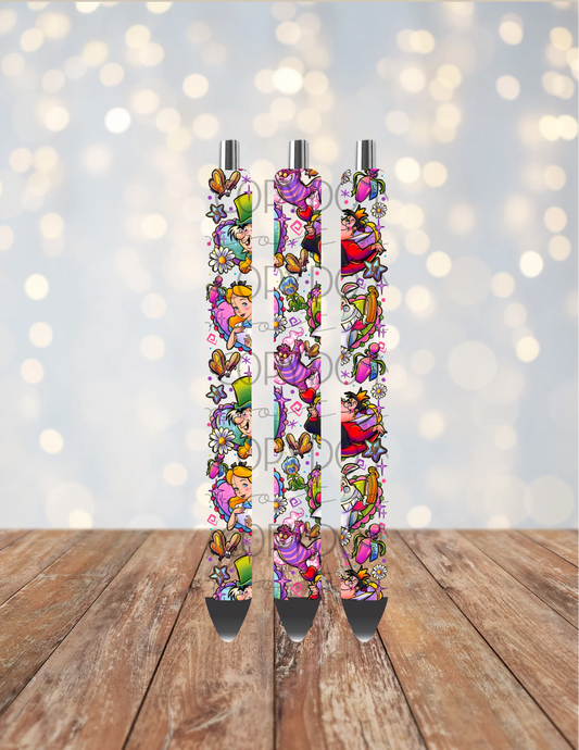 Tea Party Pen Wrap