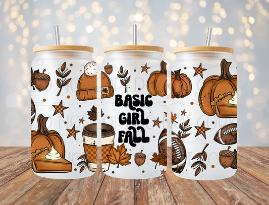Basic Girl Fall 16 Oz Wrap