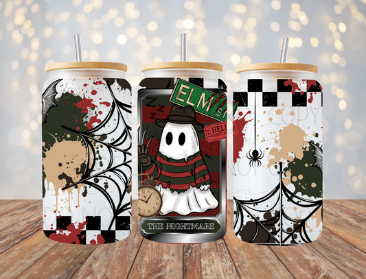 Nightmare Horror Tarot 16 Oz Wrap