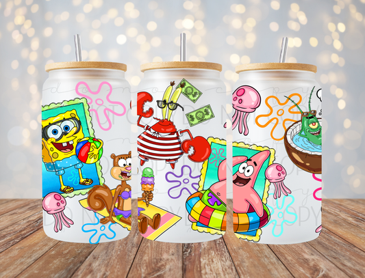 Summer Sponge & Friends 16 Oz Wrap