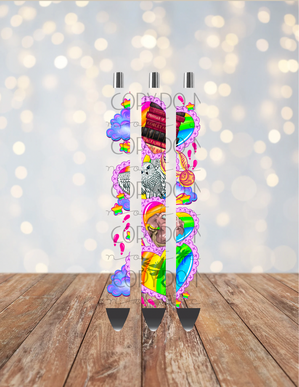 Neon Wizard Pen Wrap