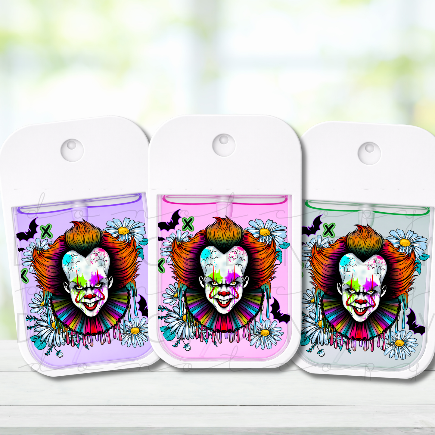 Clown Horror Spray Decal