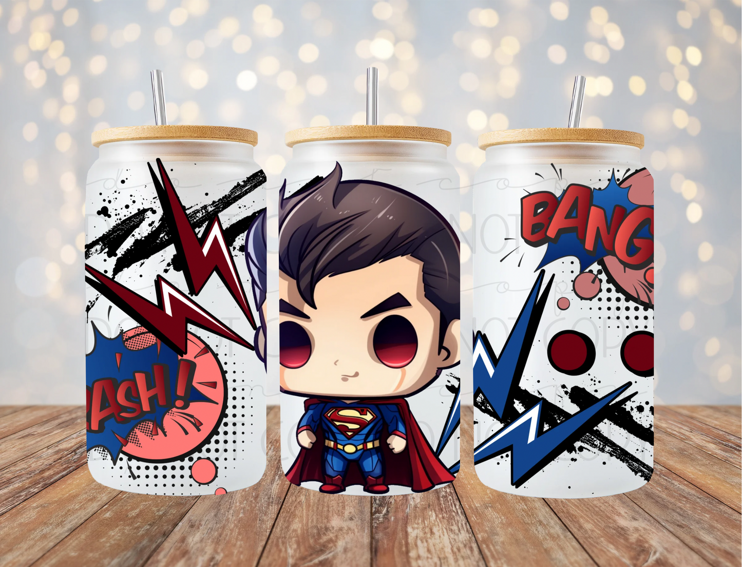 Super Hero 16 Oz Wrap