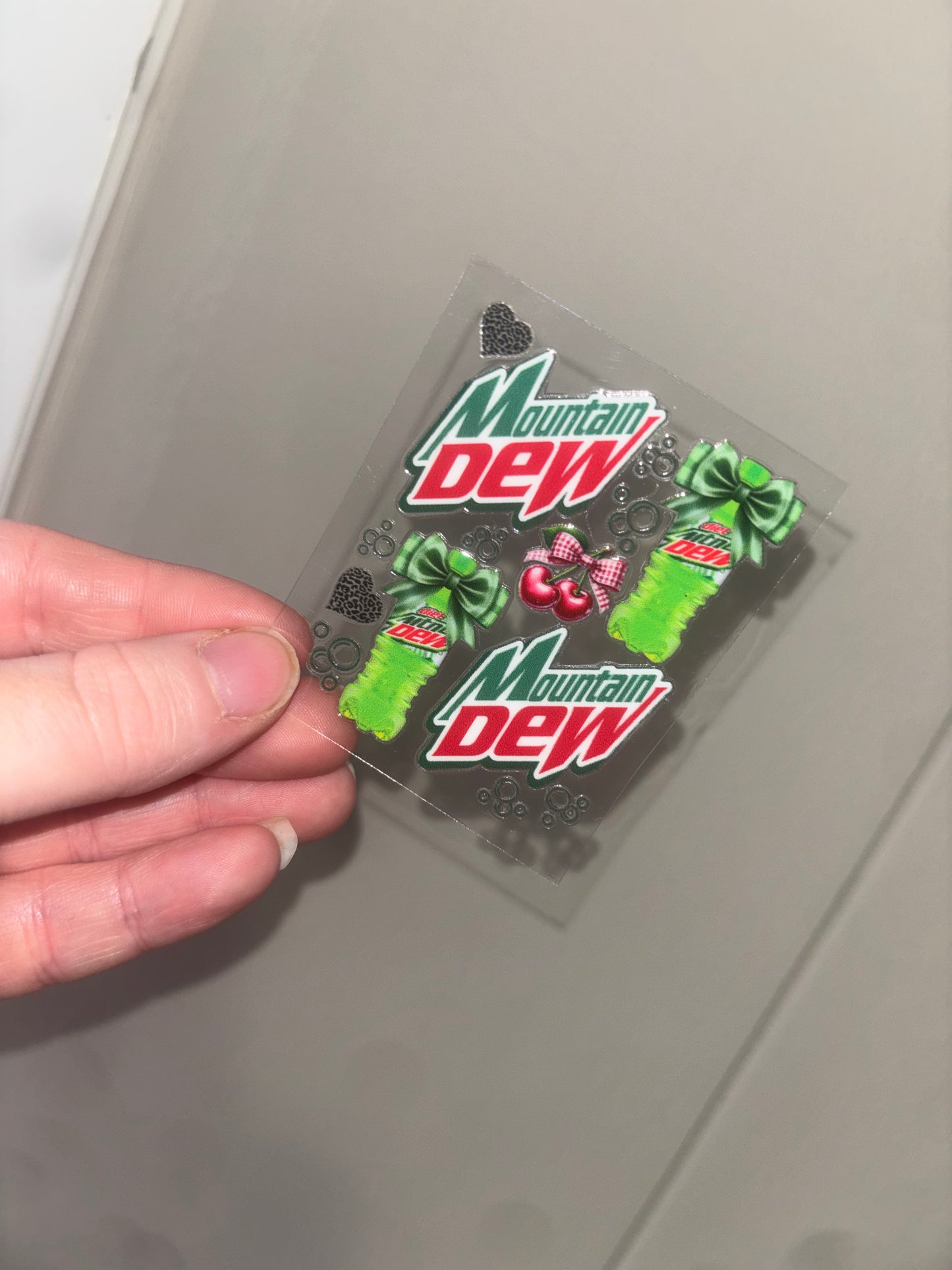 Soda Spray Decal