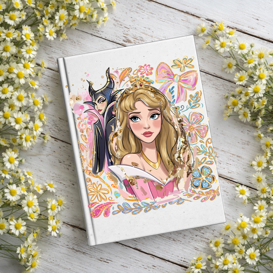 Sleeping Princess Notebook Decal