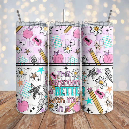 This Classroom 20 oz Wrap