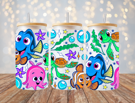 Fish Movie 16 Oz Wrap