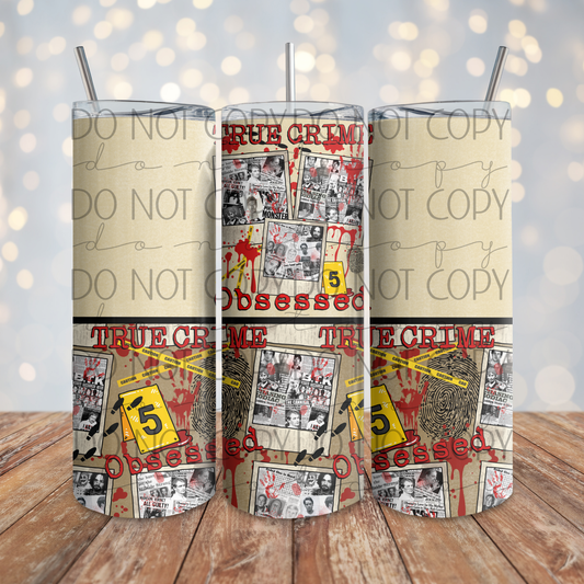 True Crime Obsessed 20 oz Wrap