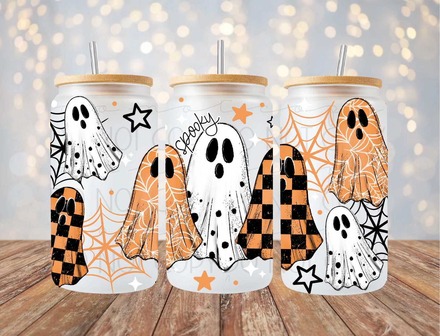 Ghosts 16 Oz Wrap