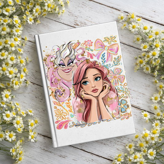Mermaid Princess Notebook Decal