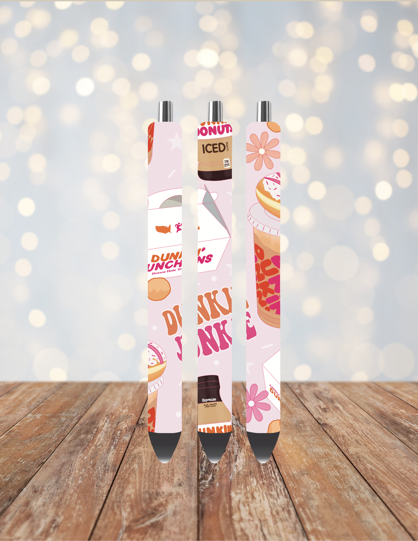 Doughnuts & Coffee Pen Wrap