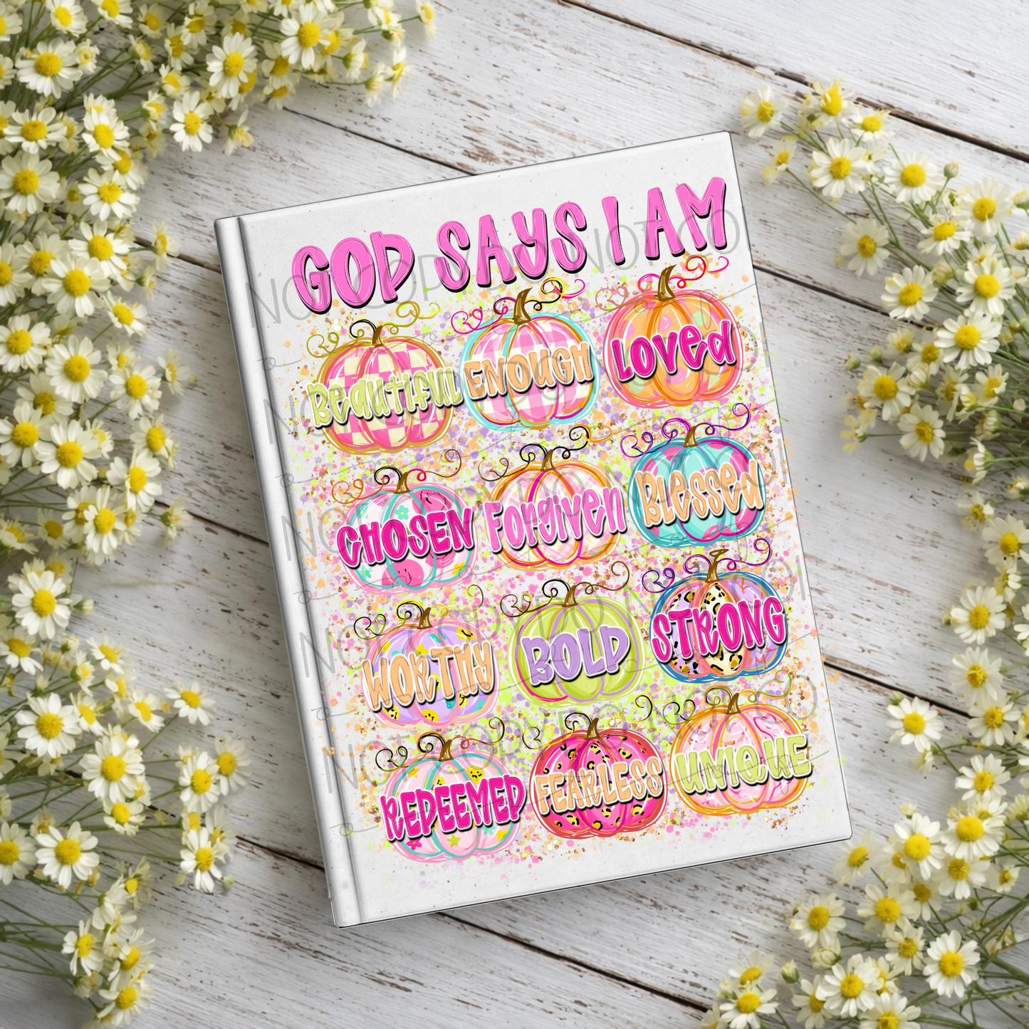 Says I Am Notebook Decal