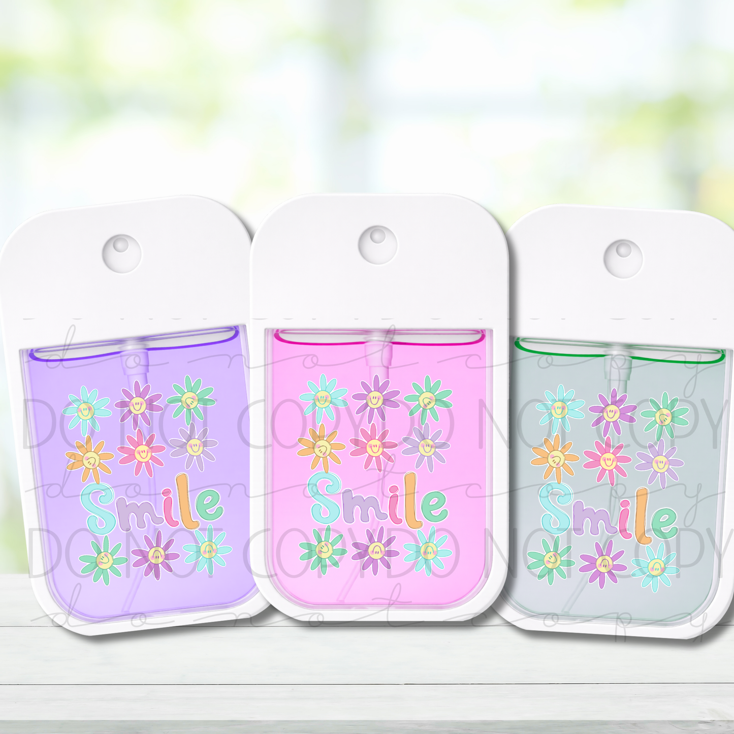 Smile Spray Decal