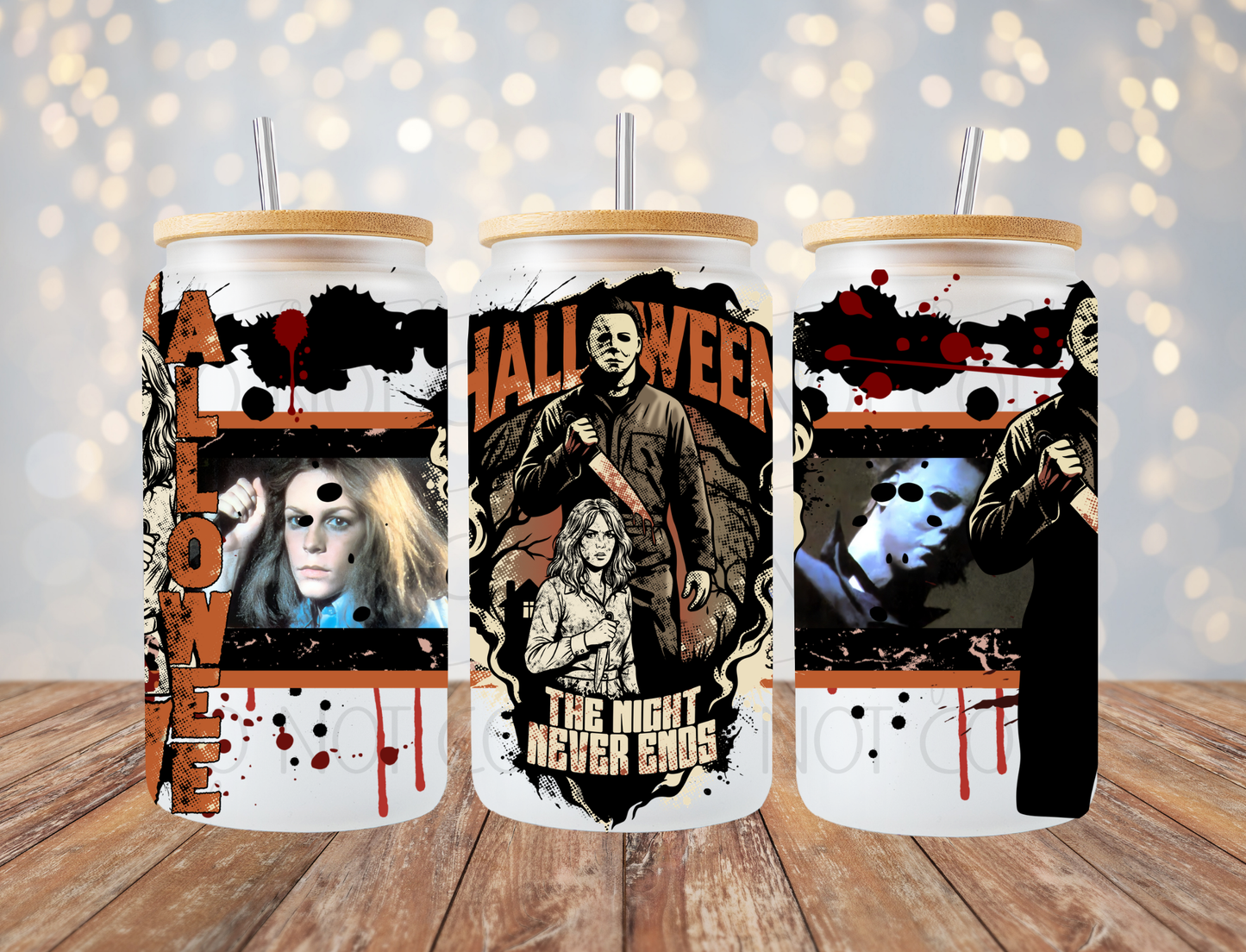 Boogeyman Horror 16 Oz Wrap