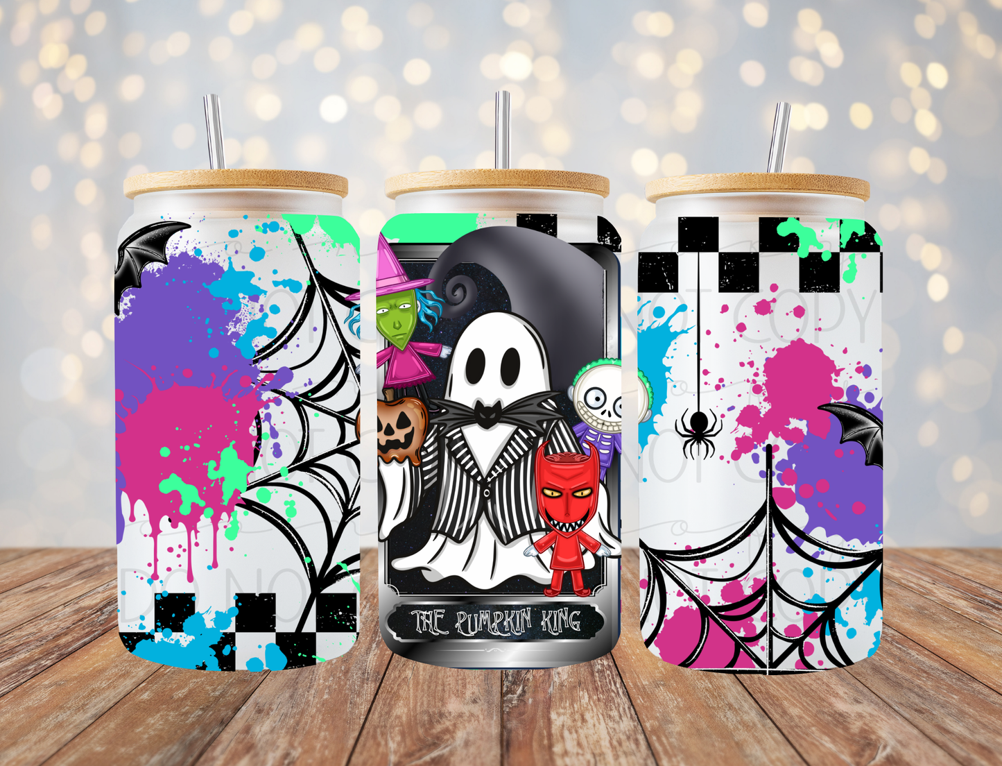 Skeleton Guy Tarot 16 Oz Wrap