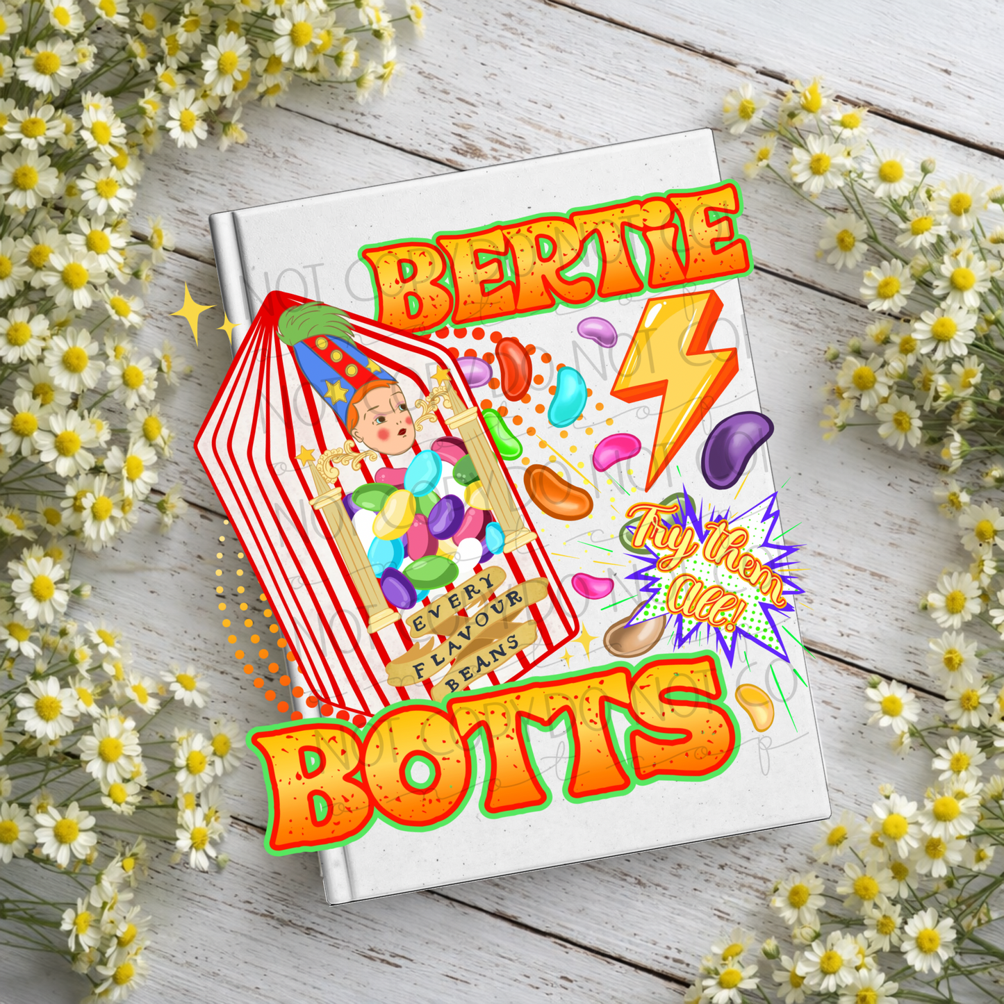 Wizard Candy Notebook Decal