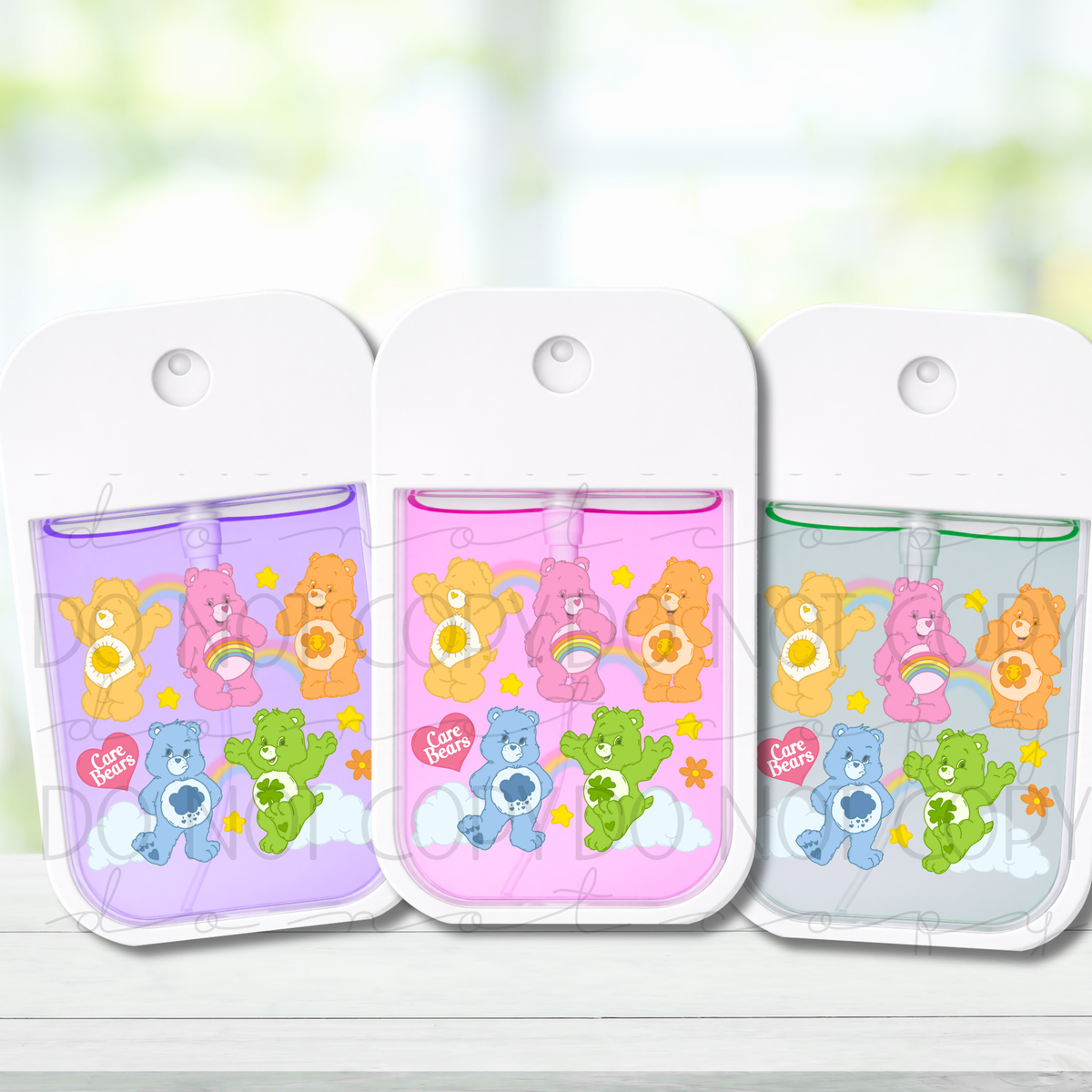 Colorful Bears Decal