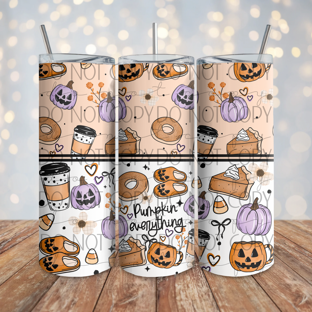 Pumpkin Everything 20 oz Wrap