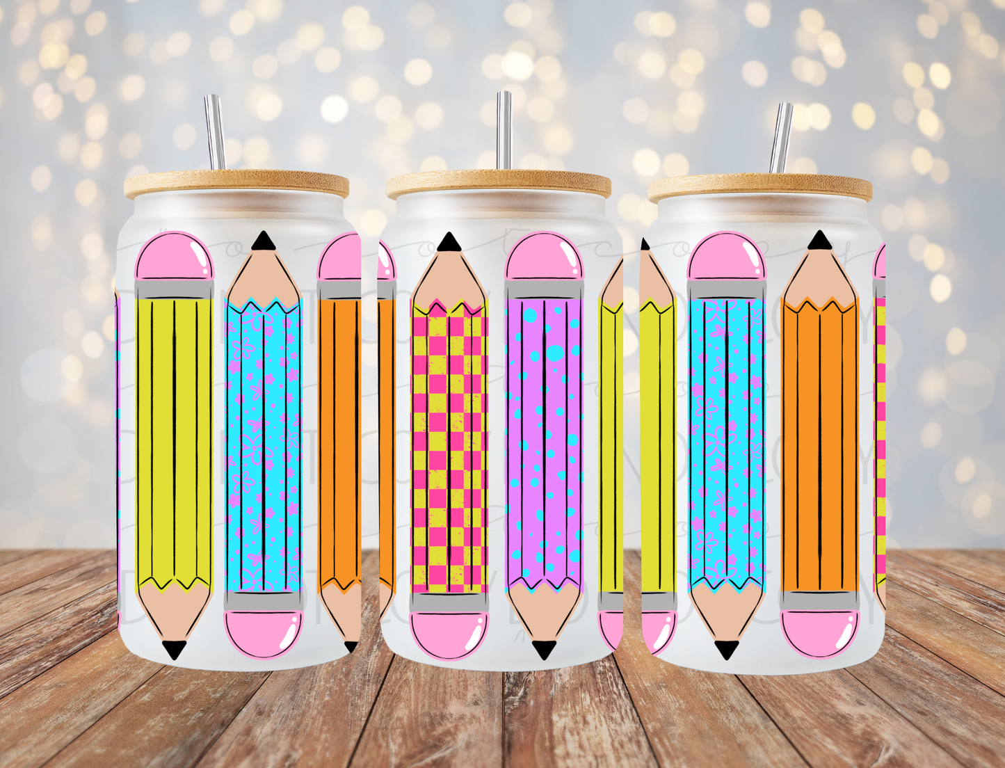 Pencils 16 Oz Wrap